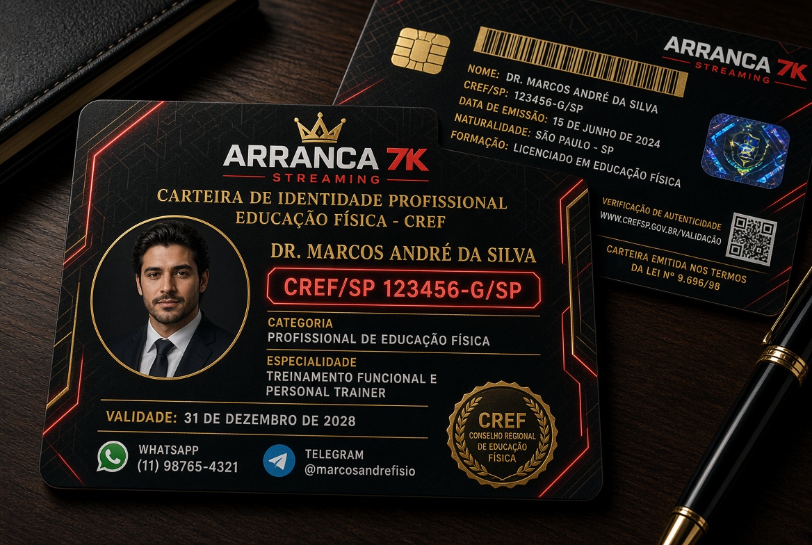 CARTEIRA CREF (Educação Física)